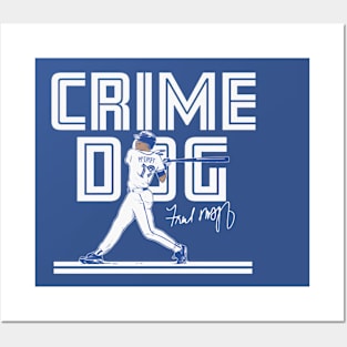 Fred McGriff Crime Dog Toronto Posters and Art